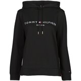Tommy Hilfiger Puloverji HERITAGE HILFIGER HOODIE LS Črna Cene
