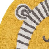 Ixia Oker žuti pamučni dječji tepih ø 100 cm Lion – | shoptok.hr