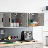 vidaXL Garažni zidni ormarići 2 kom od konstruiranog drva | shoptok.hr