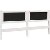  Tapecirani uzglavlje Bijelo 180 cm Čvrsto borovo drvo | shoptok.hr