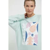 Ellesse Pulover Rosiello Sweatshirt ženski, turkizna barva, SGV20247