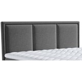 MID.YOU POSTELJA BOXSPRING 140 cm x 200 cm , tekstil antracit | Shoptok.si