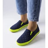 Gemre Navy quilted slip-on sneakers Balsamo Cijene