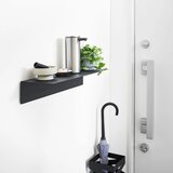YAMAZAKI Crna metalna polica 50 cm – | shoptok.hr