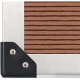 Vanjski tuš s podlogom od WPC-a i nehrđajućeg čelika | shoptok.hr