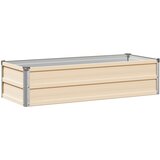  Povišeni vrtni krevet Slonovača 100 x 40 x 24 cm | shoptok.hr