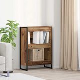 vidaXL Knjigovni omar Star les 80 x 30 x 155 cm Konstruiran les | Shoptok.si