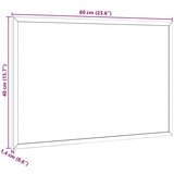 vidaXL Ploča od pluta s okvirom od punog drva borovine 60x40 cm | shoptok.hr