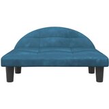 vidaXL Krevet za pse plavi 70x52x30 cm baršunasti | shoptok.hr