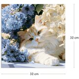 Styler Tiskana slika na platnu 32x32 cm Floral Feline – | Shoptok.si
