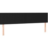  Box spring postelja z vzmetnico črn 200x200 cm blago, (20789003) | Shoptok.si