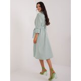 LAKERTA Dress-LK-SK-509673.13-white-green | Shoptok.si
