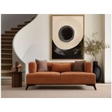 Atelier Del Sofa 2-Seat sofa hera orange black | Eponuda.com