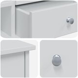  Set toaletnog stolića FAUSKE 2 kom. Bijela 100 x 50 x 103,5 cm | shoptok.hr