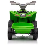 Lean_Toys Zeleni baterijski štirikolesnik XMX630T s prikolico | Shoptok.si