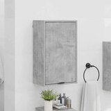 vidaXL kopalniška omarica z vrati betonsko siva 39 x 23.5 x 65 cm | Shoptok.si
