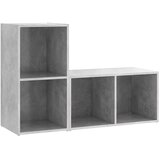 Furnova TV omarice 2 kosa betonsko sive 72x35x36,5 cm iverna plošča, (21922732) | Shoptok.si
