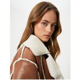  Melis Agazat X - Faux Leather Faux Für Coat | ePonuda.com