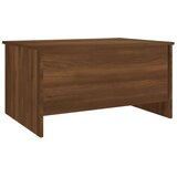  Stolić za kavu smeđi hrast 80x55,5x41,5 cm konstruirano drvo | shoptok.hr