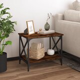 vidaXL Bočni ormarić boja hrasta 55 x 38 x 45 cm od konstruiranog drva Cijene