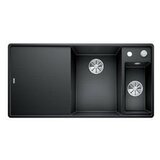 Blanco sudoper AXIA III 6 S-F InFino SILGRANIT CRNA, BAZEN DESNO, daska staklo, s dalj.upr. Cijene