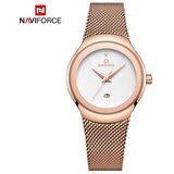 Naviforce ženski analogni ručni sat Kvarcni mehanizam rose gold NF5004 Cene