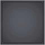  Vrtna saksija 2 kom. Antracit 45 x 45 x 45 cm Čelična vrata | shoptok.hr