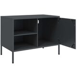 vidaXL TV omarica antracit 68x39x50,5 cm jeklo | Shoptok.si