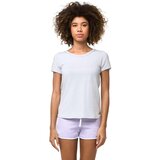 Leone 1947 Majice s kratkimi rokavi Woman T-Shirt Short Sleeves Be Glam Siva | Shoptok.si