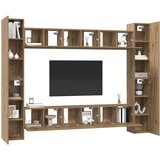  Set TV komoda Zidne 10 pcs hrast artisan 30.5 x 30 x 90 cm | shoptok.hr