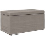  Stolica Taupe 81 x 41 x 40 cm Tkanina in obdelano les, (5000302388) | Shoptok.si