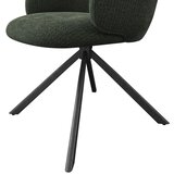 Bessagi Home Naslanjač Liora, Zelena, Vrtljiv | Shoptok.si