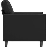 vidaXL Fotelja crna 60 cm od umjetne kože | shoptok.hr