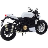  Metalni motor za igro z zvočnimi in svetlobnimi učinki 1:12 - bela/črna | Shoptok.si