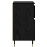  Kreveta Crni hrast 40 x 35 x 70 cm Obrađeno drvo i čelik | Eponuda.com