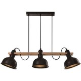 Candellux Lighting Črna viseča svetilka s kovinskim senčnikom 18x78 cm Reno - Candellux Lighting Cene