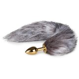 EasyToys - Fetish Collection Analni čep Fox Tail No. 5, zlatan Cijene