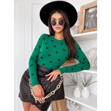 DStreet FREYJA women's sweater green | shoptok.hr