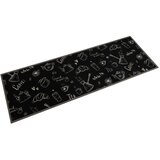  Kuhinjski tepih perivi s natpisom Morning 60x180 cm baršunasti | shoptok.hr