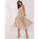 Och Bella Dress-TW-SK-BI-8246.37X-beige | Shoptok.si
