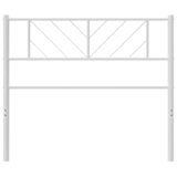  Metalno zamjensko uzglavlje bijelo 90 cm | shoptok.hr