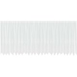  Čipkasta zavjesa sa zavjesama Bijelo 180 x 600 cm Poliester | Eponuda.com