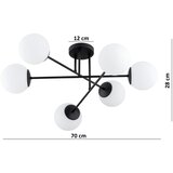 Brilagi Plafonski luster MILO 6xE27/60W/230V crni | Eponuda.com