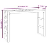  Konzolni stolić 110x35x75 cm Masivno drvo tikovine | shoptok.hr