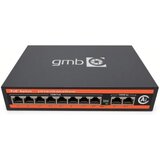 Gembird gmb poe -FS1010PG switch, IEEE802.3af/at, 8 poe 10/100M, 2 up-link 100/1000M , 52V 120W, 30W/PoE, vl Cene