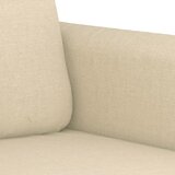  Dvosjed od tkanine krem 120 cm Krema | Shoptok.si