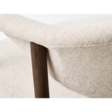 Unique Furniture Kremno beli jedilni stoli z nasloni za roke iz masivnega hrasta v kompletu 2 ks Elk – | Shoptok.si