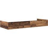 S uzglavljem s ladicama Staro drvo 80 x 200 cm Konstruirano drvo | shoptok.hr