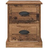 vidaXL Noćni ormar Staro drvo 39 x 39 x 47.5 cm Konstruirano drvo | shoptok.hr