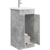  Kupaonski umivaonik s sudoperom Betonska siva 42 x 40 x 84,5 cm | shoptok.hr